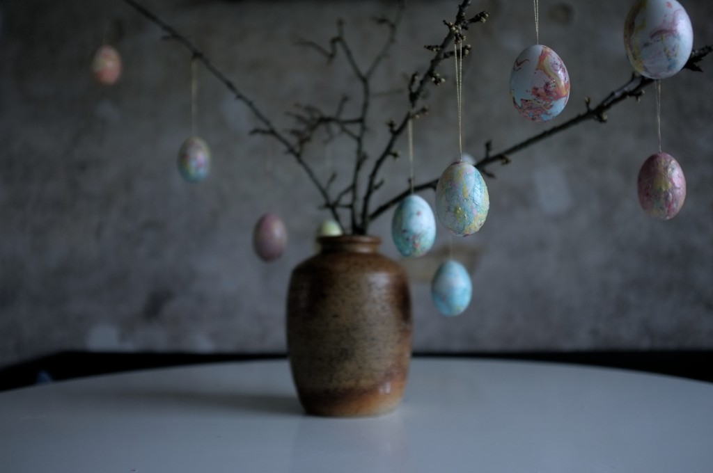 DIY marmor æg