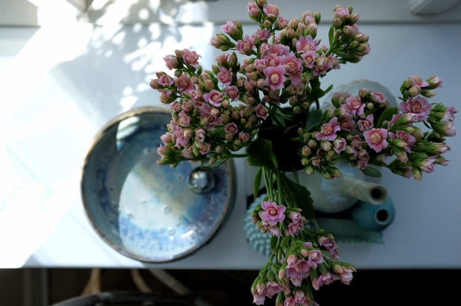 Så er huset fyldt med blomster