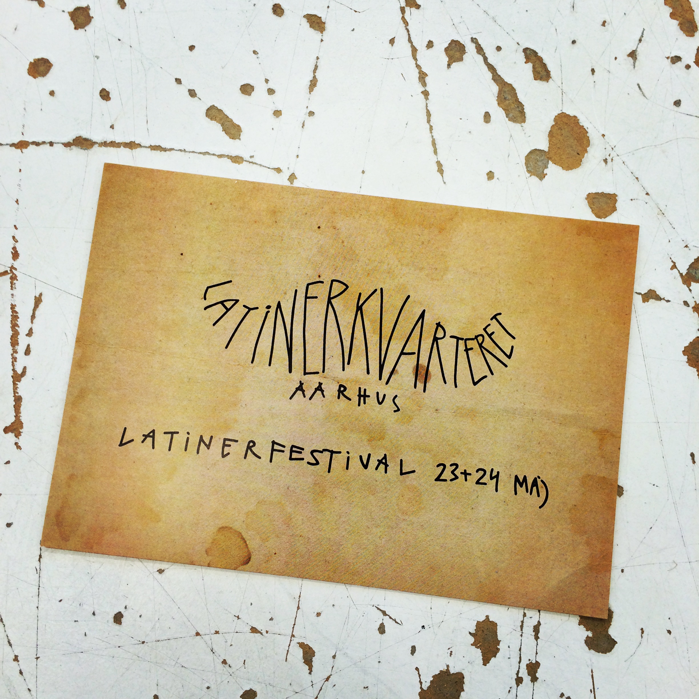 Latinerfestival med “Designmarked”